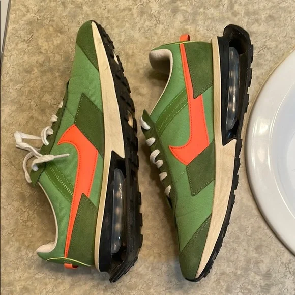 Nike Green and Orange Athletic Shoes - Men - Picture 7 of 9